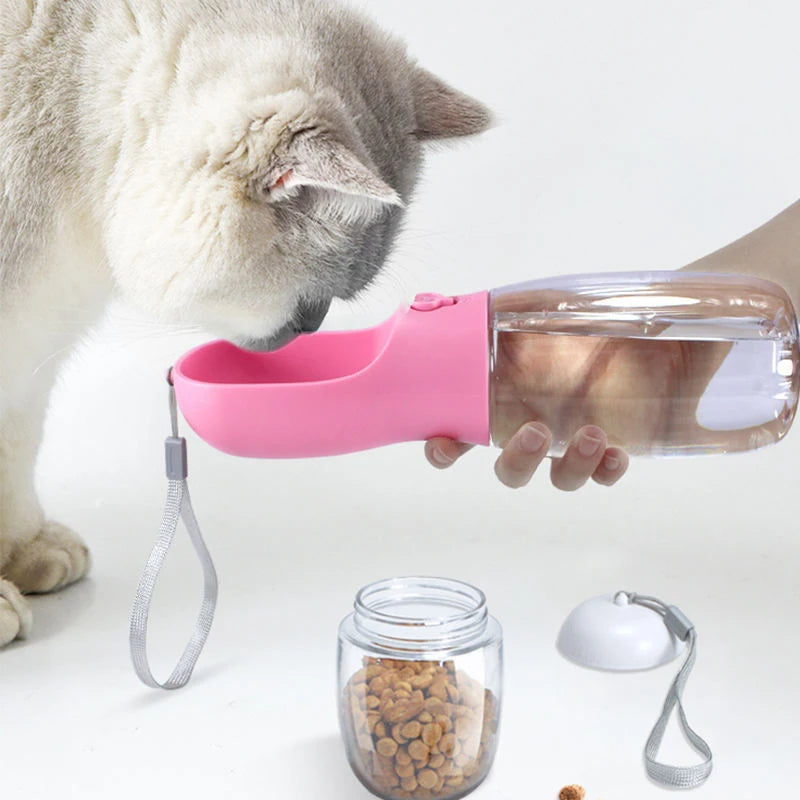 Paws2Go Pet Bottle is for Cats and Dogs