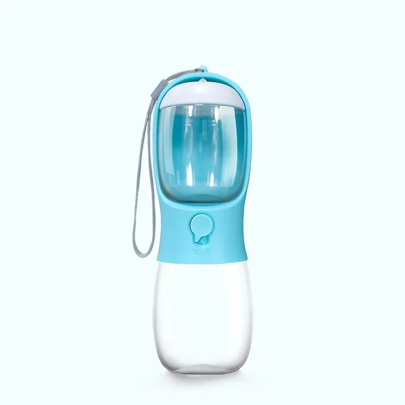 Paws2Go Pet Bottle in blue very sleek looking