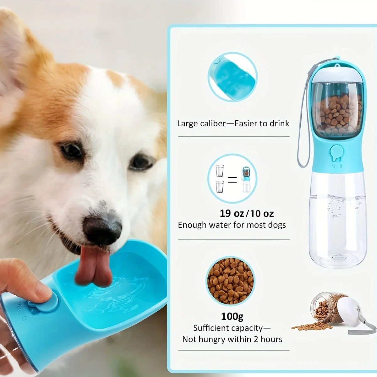 Paws2Go Bottle– Perfect for Travel & Outdoor Adventures